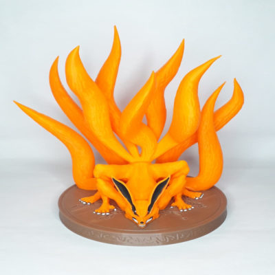 Raposa de nove caudas (Kyuubi) – Escultura decorativa Naruto Shippuden