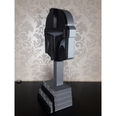 Stand Headphone Suporte Mesa Fone Ouvido  – The Mandalorian 2