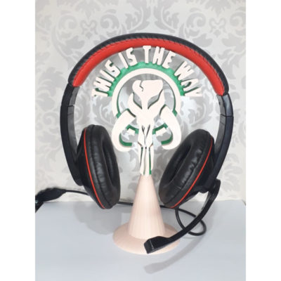 Stand Headphone Suporte de Mesa Fone de Ouvido  – The Mandalorian